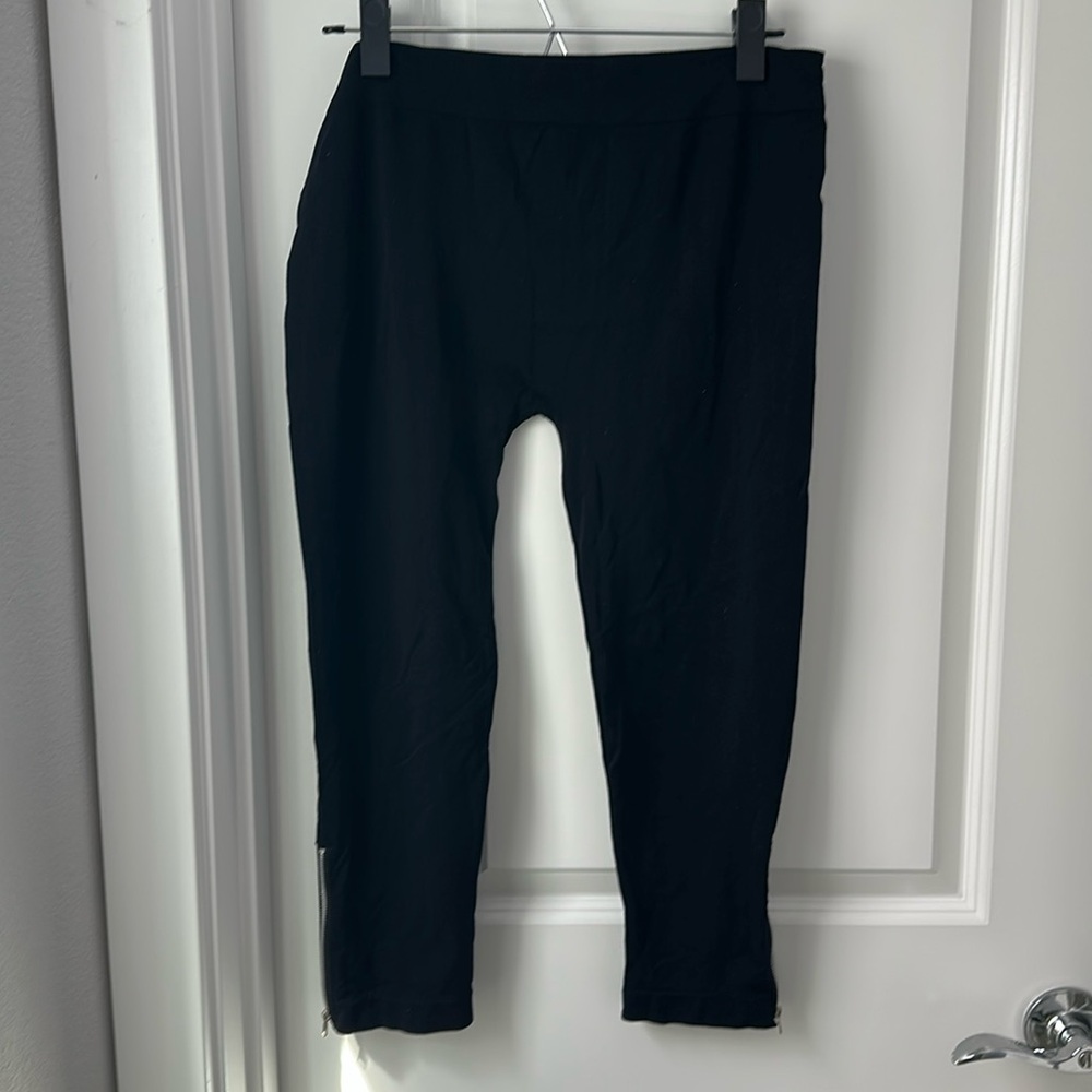 Miss Juli Black Maternity Leggings